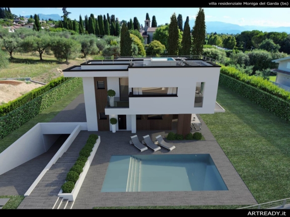 Villa singola con piscina vicinanze porto .